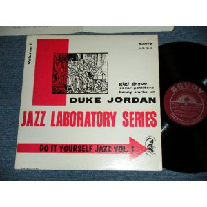 画像: DUKE JORDAN - JAZZ LABORATORY SERIES : DO IT YOURSELF JAZZ VPOL.1 ( Ex+++/MINT- : EDSP)  / 1969 US AMERICA ORIGINAL "With SHEET MUSIC" "MAROON Label" MONO  Used LP