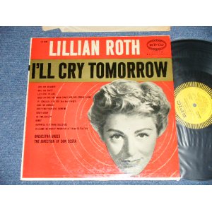 画像: LILLIAN ROTH - I'LL CRY TOMORROW ( Ex/Ex+++ : TearOFC,EDSP,Tape Seam ) / 1957 US AMERICA  MONO Used LP 