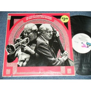 画像: The WORLD'S GREATEST JAZZ BAND of YANK LAWSON & BOB HAGGART - RECORDED LIVE AT THE LAWLENCEBILLE OF SCHOOL   ( MINT-/Ex++ : Cutout ) / 1976  US AMERICA  ORIGINAL  Used LP 