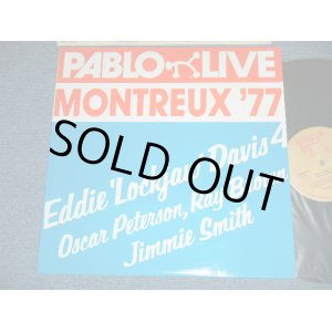 画像: EDDIE 'LOCKJAW' DAVIS,OSCAR PETERSON, RAY BROWN, JIMMIE SMITH - PABLO LIVE MONTREUX '77 (MINT-/MINT)  / 1974 US AMERICA ORIGINAL  Used LP 