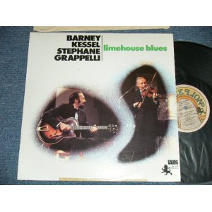 画像: BARNEY KESSEL + STEPHANE GRAPPELLI - LIMEHOUSE BLUES ( Ex++MINT-  ) / 1972 US AMERICA ORIGINAL Used LP 