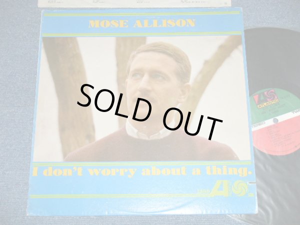 画像1: MOSE ALLISON - I DON'T WORRY ABOUT A THING (Ex+++/MINT- : Cut Out)  / 1975 Version US AMERICA  "RED & GREEN Label" & small "75 ROCKFELLER Label"  Used LP 