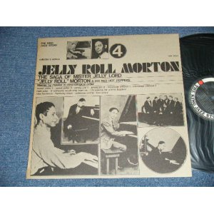 画像: JELLY ROLL MORTON (Pre-War Pioano Jazz) - 4 : THE SAGA OF MISTER JELLY LORD ( Ex++/MINT-) 　/ 1973 Version  US AMERICA Used LP