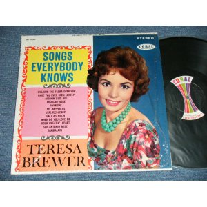 画像: TERESA BREWER - SONGS EVERYBODY KNOWS  ( MINT-/Ex+++) / 1961 US AMERICA ORIGINAL STEREO Used LP  