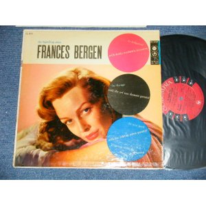 画像: FRANCES BERGEN  - THE BEGUILING MISS FRANCES BERGEN (Ex++/Ex+++ : EDSP)  / 1956 US ORIGINAL "6 EYES Label" Mono Used LP