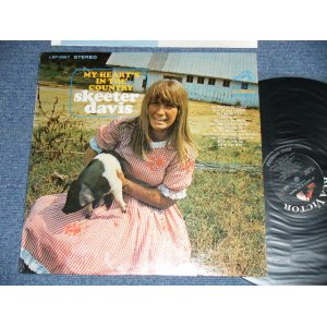 画像: SKEETER DAVIS -  MY HEARTS IN THE COUNTRY ( Ex+++/Ex+++ Looks:Ex+++)  / 1966 US ORIGINAL STEREO  Used LP