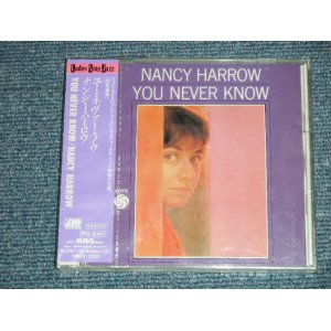 画像: NANCY HARROW - YOU NEVER KNOW  (SEALED : Crack Case)  / 1991 JAPAN Original "PROMO" "BRAND NEW SEALED"  CDA 