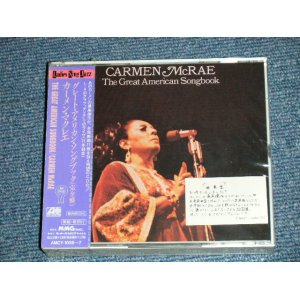 画像: CARMEN McRAE - THE GREAT AMERICAN SONGBOOK  (SEALED)  / 1991 JAPAN Original "PROMO" "BRAND NEW SEALED"  2-CD 