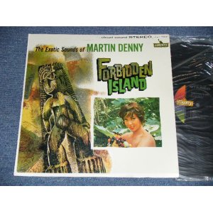 画像: MARTIN DENNY -  FORBIDDEN ISLAND  ( Ex+++/MINT-)   / 1960 US AMERICA "2nd Press Cover"  2nd Press "COLOR LIBERTY Label"  STEREO Used   LP  