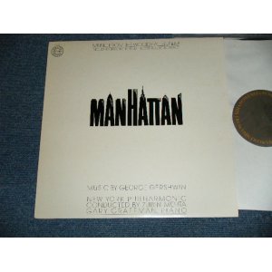 画像: ost (GARY GRAFFMAN:Piano,ZUBIN MEHTA: CONDUCTOR,Music by GEORGE GERSHWIN) - MANHATTAN   / 1979 USAMERICA ORIGINAL Used LP 