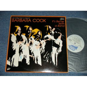 画像: BARBARA COOK - IT'S A BETTER WITH A BAND ( Ex++/MINT-) / 1981 US AMERICA ORIGINAL Used LP