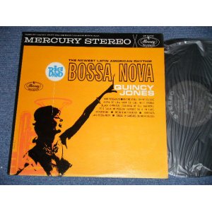 画像: QUINCY JONES - BIG BAND BOSSA NOVA  ( Ex++/MINT-, Ex+++ Looks:Ex++ )  / 1962 US AMERICA ORIGINAL "BLACK with SILVER Print with MERCURY in OVAL  Label"  STEREO  Used  LP 