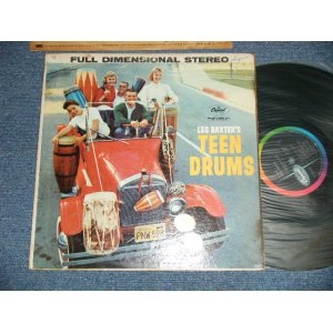 画像: LES BAXTER - TEEN DRUMS (VG+++/Ex- Looks:VG+++ EDSP)  / 1960 US AMERICA ORIGINAL 1st Press "BLACK with RAINBOW Logo on LEFT SIDE Label"   STEREO Used LP  