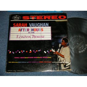 画像: SARAH VAUGHAN -  AFTER HOURS AT THE LONDON HOUSE  (Ex+/Ex++ Looks:Ex+++)  / 1959  US AMERICA ORIGINAL STEREO  Used  LP