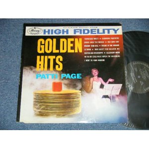 画像: PATTI  PAGE - GOLDEN HITS (Ex,VG+++/Ex++ Looks:Ex+ ) / 1960 US ORIGINAL 1st Press "BLACK with Silver Print Label"  MONO Used LP 