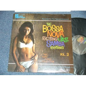 画像: v.a. Omnibus - THE BOSSA NOVA EXCITING JAZZ SAMBA RHYTHMS VOL.3 : RARE TUNE COLLECTION  (MINT-/MINT- )  / US AMERICA  ORIGINAL Used LP 