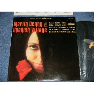 画像: MARTIN DENNY -  SPANISH VILLAGE (Ex+/Ex+++ LIGHT BEND) / 1965 US AMERICA  ORIGINAL STEREO  Used LP  