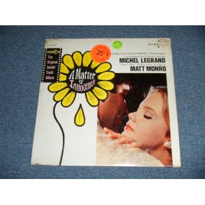 画像: ost  A MATTER OF INNOCENCE (MICHEL LEGRAND, MATT MONRO) (SEALED BB)   / 1965 US AMERICA ORIGINAL STEREO "Brand New SEALED" LP Found Dead Stock 