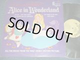 画像: WALT DISNEY Productions  - ALICE IN WONDERLAND (Ex+/Ex Looks:Ex-)  / 1963 US AMERICA ORIGINAL Used LP 