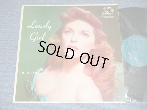 画像1: JULIE LONDON - LONELY GIRL (Ex/Ex+ Looks:Ex EDSP, STMPOBC) / 1956 US AMERICA ORIGINAL "TURQUOISE GREEN Label" MONO Used  LP 