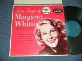 画像: MARGARET WHITING - LOVE SONGS BY MARGARET WHITING ( Ex++/Ex+++ Tape seam, TearOL ) / 1954 US AMERICA ORIGINAL 1st Press "TURQUOISE Label" "PROMO" MONO Used LP 