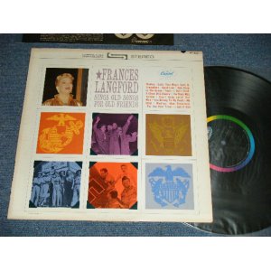 画像: FRANCES LANGFORD - SINGS OLD SONG FOR OLD FRIENDS   (Ex+/Ex+++ A-1,2:Ex) / 1963 US AMERICA ORIGINAL "BLACK with RAINBOW Label with CAPITOL on Top" STEREO Used LP