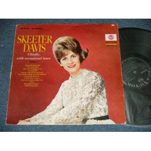 画像: SKEETER DAVIS -  CLOUDY, WITH OCCASIONAL TEARS ( Ex/Ex+++ Looks:Ex++)  / 1963 WEST GERMANY ORIGINAL STEREO  Used LP