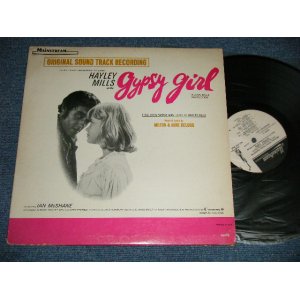 画像: OST ( HAYLEY MILLS) - GYPSY GIRL ( Ex++, VG/Ex+++ Looks]: Ex+)  / 1968 U S AMERICA ORIGINAL"WHITE LABEL PROMO"  MONO Used LP