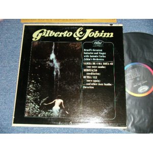 画像: JOAN GILBERTO Pops in Portuguese With ANTONIO CARLOS JOBIM'S Orchestra - GILBERTO & JOBIM ( Ex++/MINT-  EDSP) / 1964 US AMERICA REISSUE of "JOAN GILBERTO  BRAZIL'S BRILLIANT" "BLACK with RAINBOW Label"  MONO Used LP 