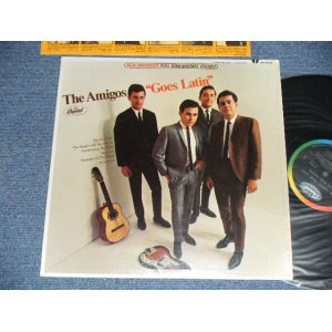 画像: The AMIGOS - GOES LATIN   (MINT-/MINT-) / 1967  US AMERICA ORIGINAL "BLACK WITH RAINBOW Label" STEREO"  Used  LP 