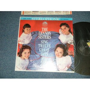 画像: LENNON SISTERS - SING TWELVE GREAT HITS,  ( MINT-/MINT- )   / 1960 US AMERICA ORIGINAL Stereo Used LP  