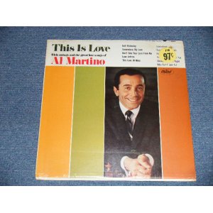 画像: AL MARTINO - THIS IS LOVE (SEALED  BB)  / 1966 US AMERICA ORIGINAL MONO  "BRAND NEW SEALED"   LP  