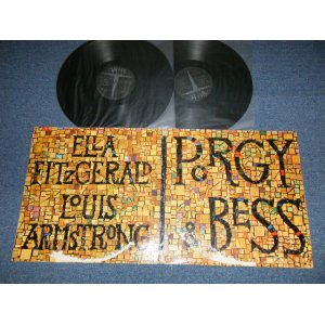 画像: ELLA FITZGERALD & LOUIS ARMSTRONG  - PORGY & BESS (VG+/Ex++ WTRDMG, EDSPD)  / 1961 Version US AMERICA MONO Used 2-LP's 