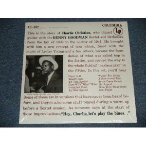 画像: CHARLIE CHRISTIAN -  WITH THE BENNY GOODMAN SEXTET AND ORCHESTRA ( SEALED ）/ US AMERICA REISSUE " BRAND NEW SEALED" LP