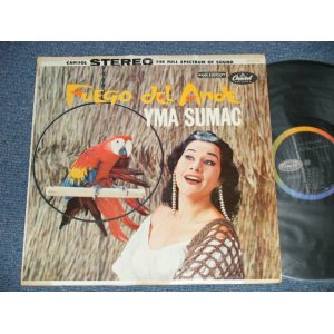 画像: YMA SUMAC - FUEGO JEL ANDE (Ex++/MINT-)  / 1959 US ORIGINAL 1st Press "BLACK With RAINBOW RING & CAPITOL Logo on LEFT Label" STEREO Used  LP 