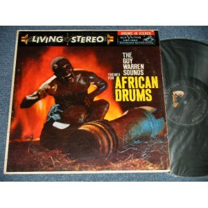 画像: The GUY WARREN SOUNDS - Themes From AFRICAN DRUMS  ( Ex/Ex+ EDSP) / 1959 US AMERICA ORIGINAL STEREO Used LP