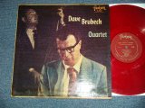 画像: DAVE BRUBECK QUARTET - Featuring PAUL DESMOND  (Ex+, VG+++/VG+ Tape Seam, Some Noisy ) / 1956 US AMERICA REISSUE "Of 3-7 1952 Album pf 10"" "RED WAX Vinyl"  Used LP 