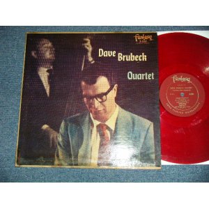 画像: DAVE BRUBECK QUARTET - Featuring PAUL DESMOND  (Ex+, VG+++/VG+ Tape Seam, Some Noisy ) / 1956 US AMERICA REISSUE "Of 3-7 1952 Album pf 10"" "RED WAX Vinyl"  Used LP 