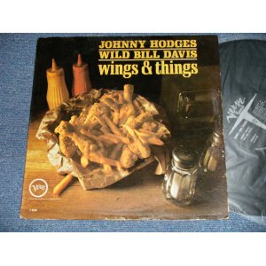 画像: JOHNNY HODGES / WILD BILL DAVIS - WINGS & THINGS (Ex/Ex++ Tape Seam)  / 1965 US AMERICA ORIGINAL MONO Used LP