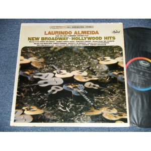 画像: LAURINDO ALMEIDA - NEW BROADWAY HOLLYWOOD HITS (Ex++/Ex+++ ) / 1960 US AMERICA   2nd press "BLACK with RAINBOW CAPITOL LOGO on TOP LABEL" STEREO Used LP