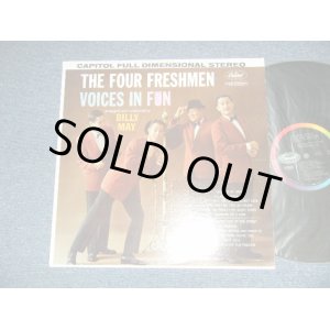 画像: THE FOUR FRESHMEN - VOICES IN FUN(Ex+++/MINT-)   / 1961 US AMERICA ORIGINAL "BLACK with RAINBOW 'CAPITOL' Logo on LEFT  Label"  STEREO  Used  LP  