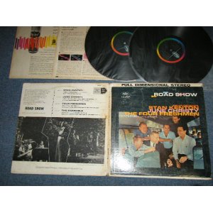 画像: STAN KENTON and His ORCHESTRA JUNE CHRISTY The FOUR FRESHMEN - ROAD SHOW  ( VG+++/Ex+++)  /1960 US AMERICA ORIGINAL  1st Press "BLACK with RAINBOW CAPITOL Logo on LEFT Label" STEREO  Used 2-LP's 