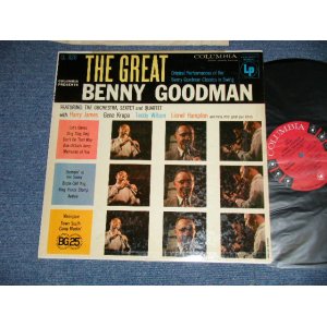 画像: The BENNY GOODMAN - THE GREAT BENNY GOODMAN ( Ex+/Ex+++ Tape Seam) / 1956 US ORIGINAL "6 EYES  Label" MONO Used LP  