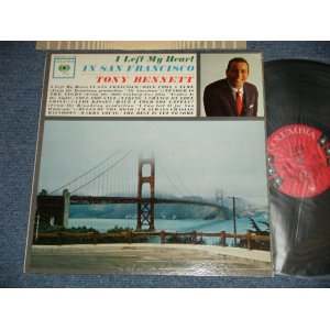 画像: TONY BENNETT - I LEFT  HEART IN SAN FRANCISCO (Ex++/Ex++ STMPOBC) / 1962 US AMERICA 1st Press "6 EYES Label" MONO Used LP 