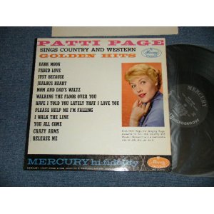 画像: PATTI PAGE - SINGS COUNTRY AND WESTERN GOLDEN HITS ( Ex++, Ex/Ex++ A-3:VG+++ TearOBC )  /1961 US AMERICA ORIGINAL "BLACK with SILVER Print Label" MONO Used LP