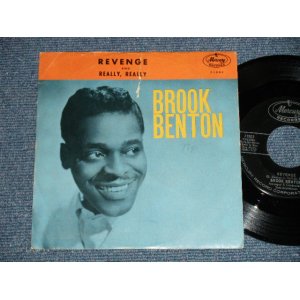 画像: BROOK BENTON - REVENGE : REALLY, REALLY(Ex-/Ex+++  SPLIT)   / 1961 US AMERICA ORIGINAL Used 7" Single  With PICTURE SLEEVE 