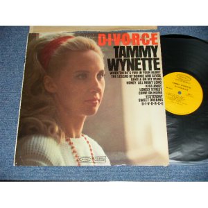 画像: TAMMY WYNETTE -  D-I-V-O-R-C-E  ( Ex++/MINT- ) / 1968 US AMERICA ORIGINAL "YELLOW Label" STEREO Used LP