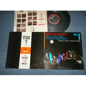 画像: V.A.  - AMERICAN'S IN EUROPE  VOL.1 (Ex++/MINT-  BB)   / 1973 Version US AMERICA  "BLACK with RED RING" Label Used LP