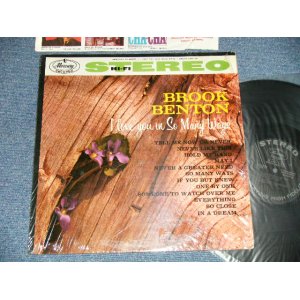 画像: BROOK BENTON - I LOVE YOU SO MANY WAYS ( Ex++/MINT- BB) / 1960  US AMERICA ORIGINAL  STEREO Used    LP