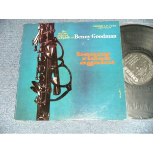 画像: BENNY GOODMAN  - RIDES AGAIN (E4x+/Ex++ EDSP) / 1960 US AMERICA Original  "BLACK  Label"  MONO Used LP  